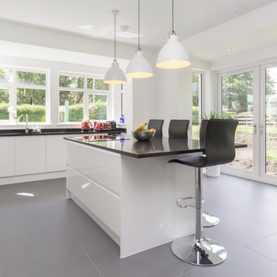 Open Plan kitchen / dining area