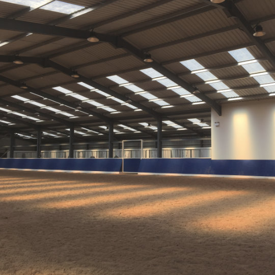 Forrester Quarter indoor horse arena