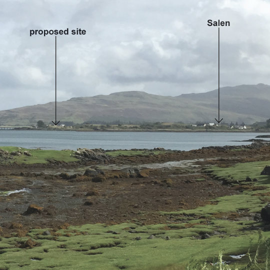 Site Photograph – Salen Bay